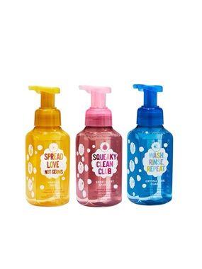 3-Pc Bath & Body Works Kid Friendly Foaming Hand Soaps